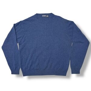 CH CLASSICS Blue Cashmere Crew Neck Sweater
